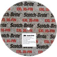 Scotch-Brite™ EXL Unitized Wheel, 2" x 1/4", 1/4" Arbor, Fine Grit, Silicon Carbide NY331 | Rideout Tool & Machine Inc.