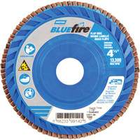 BlueFire&reg; Medium Grade Flap Disc, 4-1/2" x 7/8", Type 27, 60 Grit, Zirconia Alumina Rideout Tool & Machine Inc.