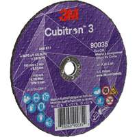 Meule &agrave; tronçonner Cubitron 3, 4" x 1/8", Arbre de 3/8", Type T1, C&eacute;ramique, 21000 Tr/min Rideout Tool & Machine Inc.