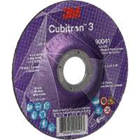 Cubitron 3 Cut-Off Wheel, 4-1/2" x 0.045", 7/8" Arbor, Type T27, Ceramic, 13300 RPM Rideout Tool & Machine Inc.
