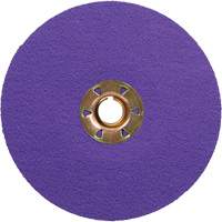 Cubitron 3 Quick-Change Fibre Disc, Ceramic, 80+, 4-1/2" Dia Rideout Tool & Machine Inc.