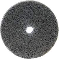 Bear-Tex&reg; Non-Woven Unified Wheel, 2" x 1/4", 1/4" Arbor, Medium Grit, Aluminum Oxide Rideout Tool & Machine Inc.
