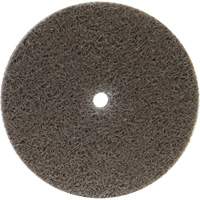 Bear-Tex&reg; Non-Woven Unified Wheel, 3" x 1/4", 1/4" Arbor, Medium Grit, Aluminum Oxide Rideout Tool & Machine Inc.