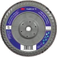 Disque &agrave; lamelles conique 1169F Cubitron 3 &agrave; changement rapide, 7" x 5/8"-11, Type T29, Grain 40+, C&eacute;ramique Rideout Tool & Machine Inc.