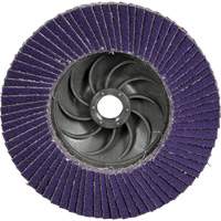 Disque &agrave; lamelles conique 1169F Cubitron 3 &agrave; changement rapide, 4-1/2" x 5/8"-11, Type T29, Grain 80+, C&eacute;ramique Rideout Tool & Machine Inc.