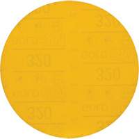 Hookit Gold Abrasive Disc, 6" Dia., 320 Grit, Aluminum Oxide, C-Weight Rideout Tool & Machine Inc.