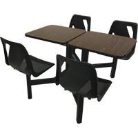 Four Seat Double Top Cluster Seating OA696 | Rideout Tool & Machine Inc.