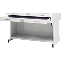 Base sur&eacute;lev&eacute;e pour les classeurs en acier Rideout Tool & Machine Inc.