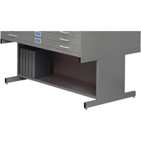 Base sur&eacute;lev&eacute;e pour les classeurs en acier Rideout Tool & Machine Inc.
