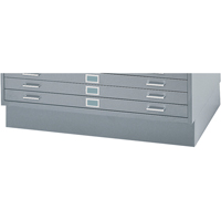 Closed Base for Steel Plan File Cabinet OB173 | Rideout Tool & Machine Inc.