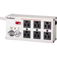 Isobar&reg; Premium Surge Suppressors, 6 Outlets, 2850 J, 1440 W, 6' Cord Rideout Tool & Machine Inc.