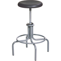 Tabouret de s&eacute;rie 600, Stationnaire, Ajustable, , Polyur&eacute;thane Si&egrave;ge, Noir Rideout Tool & Machine Inc.
