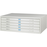 Classeurs pour classement &agrave; plat Facil, 5 Tiroirs, 46" la x 32" p x 16-3/8" h Rideout Tool & Machine Inc.