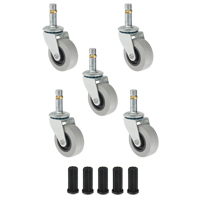 Tabourets pivotants &agrave; base en acier Rideout Tool & Machine Inc.