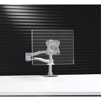 Single-Screen, Height-Adjustable Double-Extension Arm OK385 | Rideout Tool & Machine Inc.