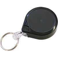 Retractable Mini-Bak<sup>®</sup> Key Rings, Plastic, 36" Cable, Belt Clip Attachment ON546 | Rideout Tool & Machine Inc.