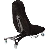 Flex 2™ Ergonomic Welding Chair, Mobile, Adjustable, 30", Fabric Seat, Black/Grey OP274 | Rideout Tool & Machine Inc.