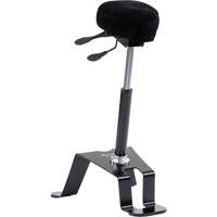 TA 180™ Ergonomic Sit/Stand Welding Chair, Sit/Stand, Adjustable, Fabric Seat, Black/Grey OP276 | Rideout Tool & Machine Inc.
