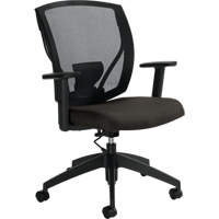 Task Chairs, Fabric, Charcoal, 300 lbs. Capacity Rideout Tool & Machine Inc.