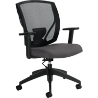 Task Chairs, Vinyl, Charcoal, 300 lbs. Capacity Rideout Tool & Machine Inc.
