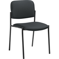 Chaises sans accoudoirs empilables, Tissu, Hauteur 32", Capacit&eacute; 300 lb, Charbon Rideout Tool & Machine Inc.