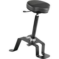 TA 200™ Ergonomic Sit/Stand Chair, Vinyl, Black OP455 | Rideout Tool & Machine Inc.