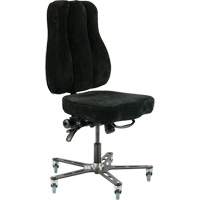Synergo II™ Ergonomic Chair, Fabric, Black OP503 | Rideout Tool & Machine Inc.