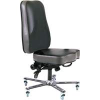 Synergo I™ Ergonomic Chair, Vinyl, Black OP505 | Rideout Tool & Machine Inc.