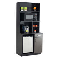 Armoire modulaire, M&eacute;lamine, 39" h x 36" la x 25" P, Nuit d'Asie/noir Rideout Tool & Machine Inc.