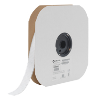 Ruban d'attaches, Boucle, 25 vg x 3/4", Cousu, Blanc Rideout Tool & Machine Inc.