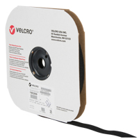 Ruban d'attaches, Boucle, 25 vg x 3/4", Cousu, Noir Rideout Tool & Machine Inc.