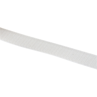 Ruban d'attaches, Crochet, 25 vg x 1", Cousu, Blanc Rideout Tool & Machine Inc.