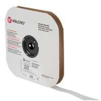 Ruban d'attaches, Crochet, 25 vg x 1", Cousu, Blanc Rideout Tool & Machine Inc.