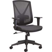 Activ A-47 Synchro Office Chair, Fabric, Black, 275 lbs. Capacity Rideout Tool & Machine Inc.