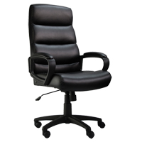 Activ™ Series A-601 Office Chair, Polyurethane, Black, 250 lbs. Capacity OP806 | Rideout Tool & Machine Inc.