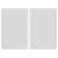 Side-Spiral Notebook, Soft Cover, Black, 64 Pages, 4-5/8" W x 7" L OQ412 | Rideout Tool & Machine Inc.