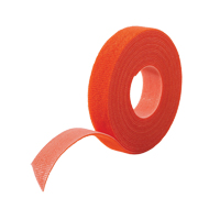 Ruban pour gestion des câbles One-Wrap<sup>MD</sup>, Boucle et crochet, 25 vg x 5/8", Auto-aggripant, Orange OQ532 | Rideout Tool & Machine Inc.