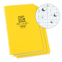 Notebook, Soft Cover, Yellow, 48 Pages, 4-5/8" W x 7" L Rideout Tool & Machine Inc.