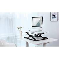 Goya™ Sit-Stand Workstation, Desktop Unit, 20" H x 31" W x 21-1/2" D, White OQ764 | Rideout Tool & Machine Inc.