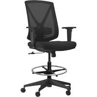 Activ™ Series Synchro-Tilt Adjustable Chair, Fabric/Mesh, Black, 250 lbs. Capacity OQ961 | Rideout Tool & Machine Inc.