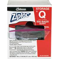 Ziploc<sup>®</sup> Double Zip Food Storage Bags OQ991 | Rideout Tool & Machine Inc.