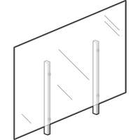 Sneeze Guard, 36" W x 36" H Rideout Tool & Machine Inc.