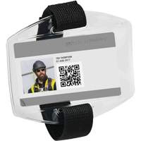 Squids&reg; 3386 Vinyl Armband ID Badge Holder Rideout Tool & Machine Inc.