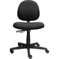 Aspen™ Low Back Posture Task Chair, Fabric, Black, 250 lbs. Capacity OR265 | Rideout Tool & Machine Inc.