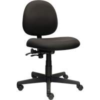 Aspen™ Low Back Posture Task Chair, Fabric, Black, 250 lbs. Capacity OR265 | Rideout Tool & Machine Inc.