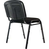 Stacking Chairs, Fabric, 32" High, 250 lbs. Capacity, Black Rideout Tool & Machine Inc.
