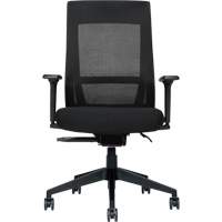 High-Back Weight-Sensing Synchro-Tilter, Mesh, Black Rideout Tool & Machine Inc.