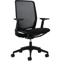Kody High-Back Synchro-Tilter Chair, Mesh, Black, 300 lbs. Capacity Rideout Tool & Machine Inc.