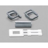Seals & Buckles for Polypropylene Strapping, Plastic, Fits Strap Width 1/2" PA498 | Rideout Tool & Machine Inc.