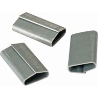 Steel Seals - Push Style (Overlap), Closed, Fits Strap Width: 5/8" PA538 | Rideout Tool & Machine Inc.